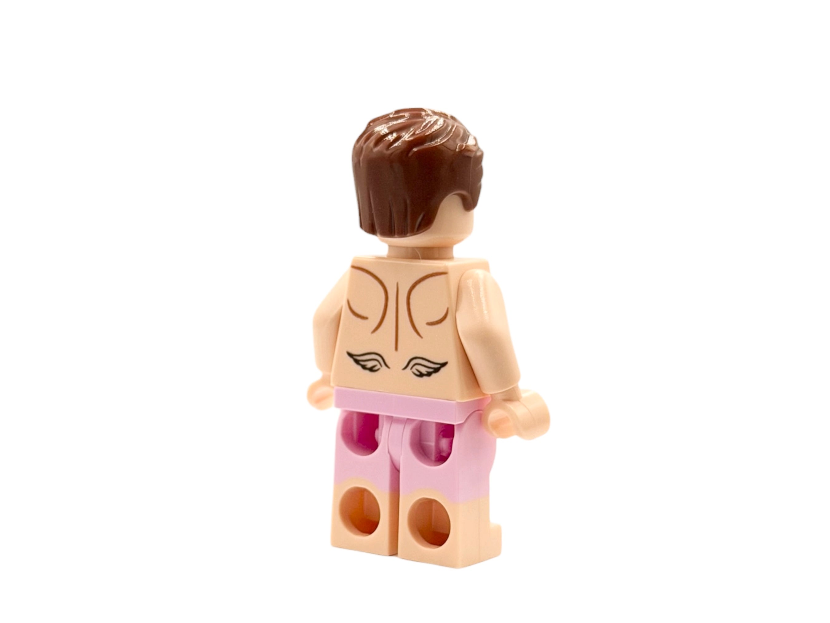 420 Brick figure with swim shorts