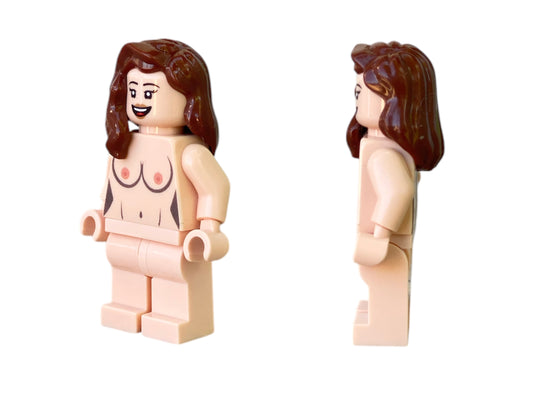 Naked Lego minifigure with breasts