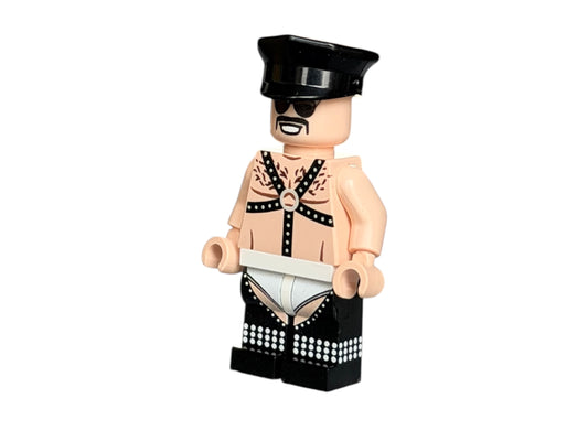 Sexy stripper building block figure