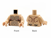 Hairy Male Torso - Light Nougat