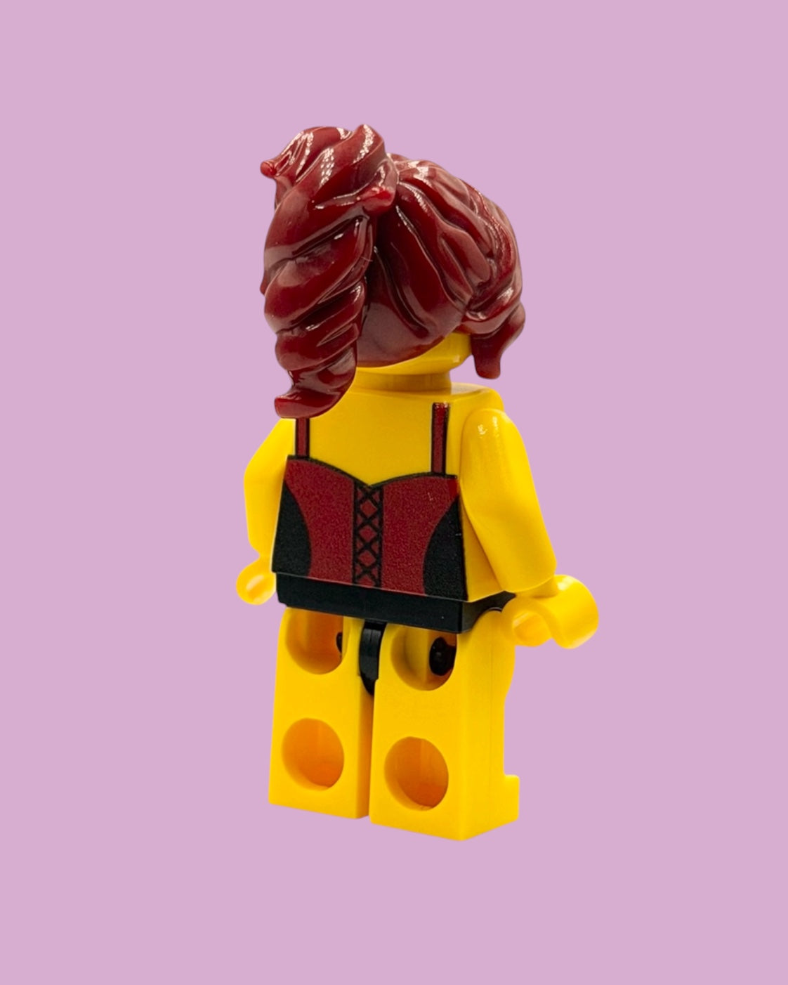 Showgirl in Corset Building Block Figure