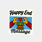 Happy Ending Massage - 5 x 5 Building Block Panel