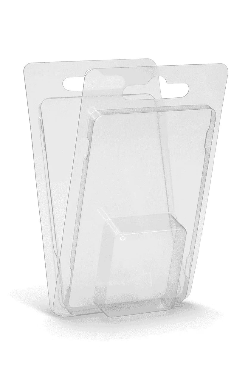 Blister pack with hinged lid 40 × 50 × 15 mm