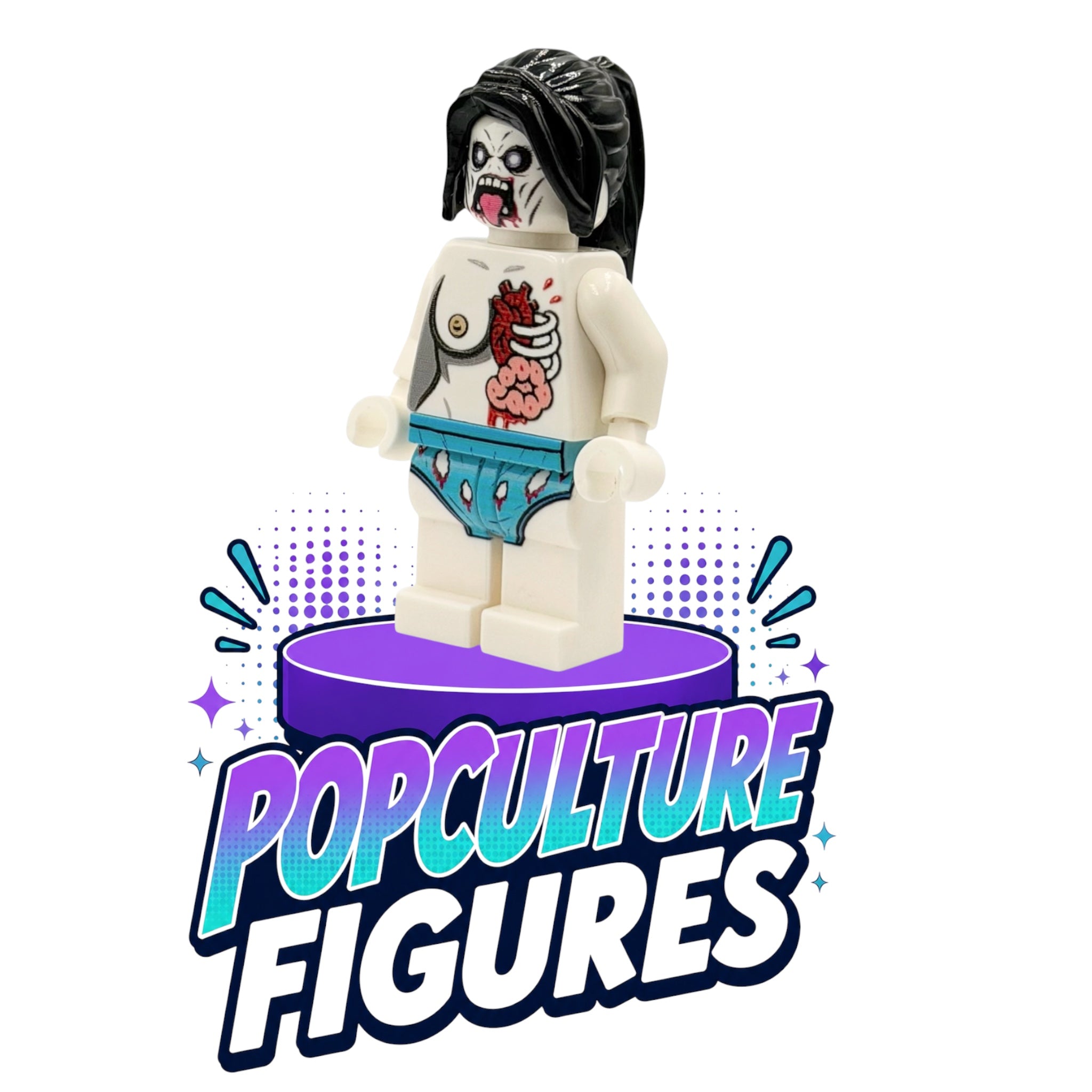 Pop Culture Building Block Figures