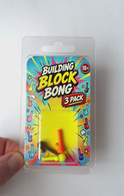 Building block whistle 3-piece set