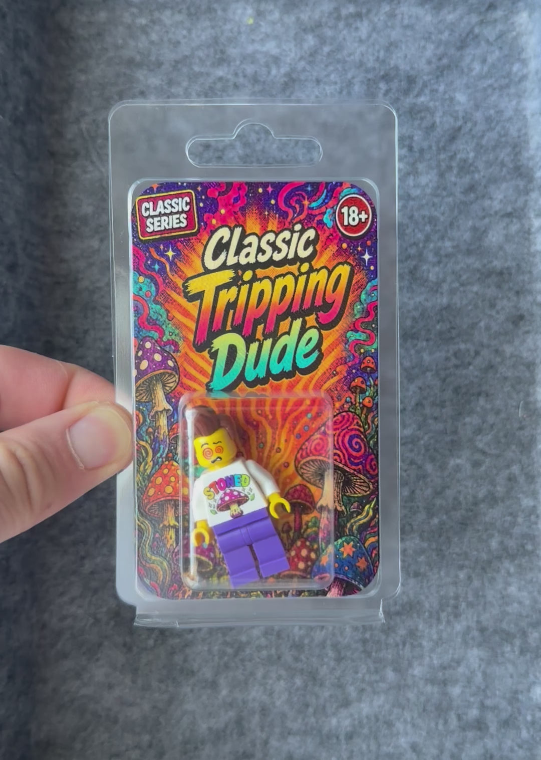 Tripping Dude - Bausteinfigur in Blisterverpackung