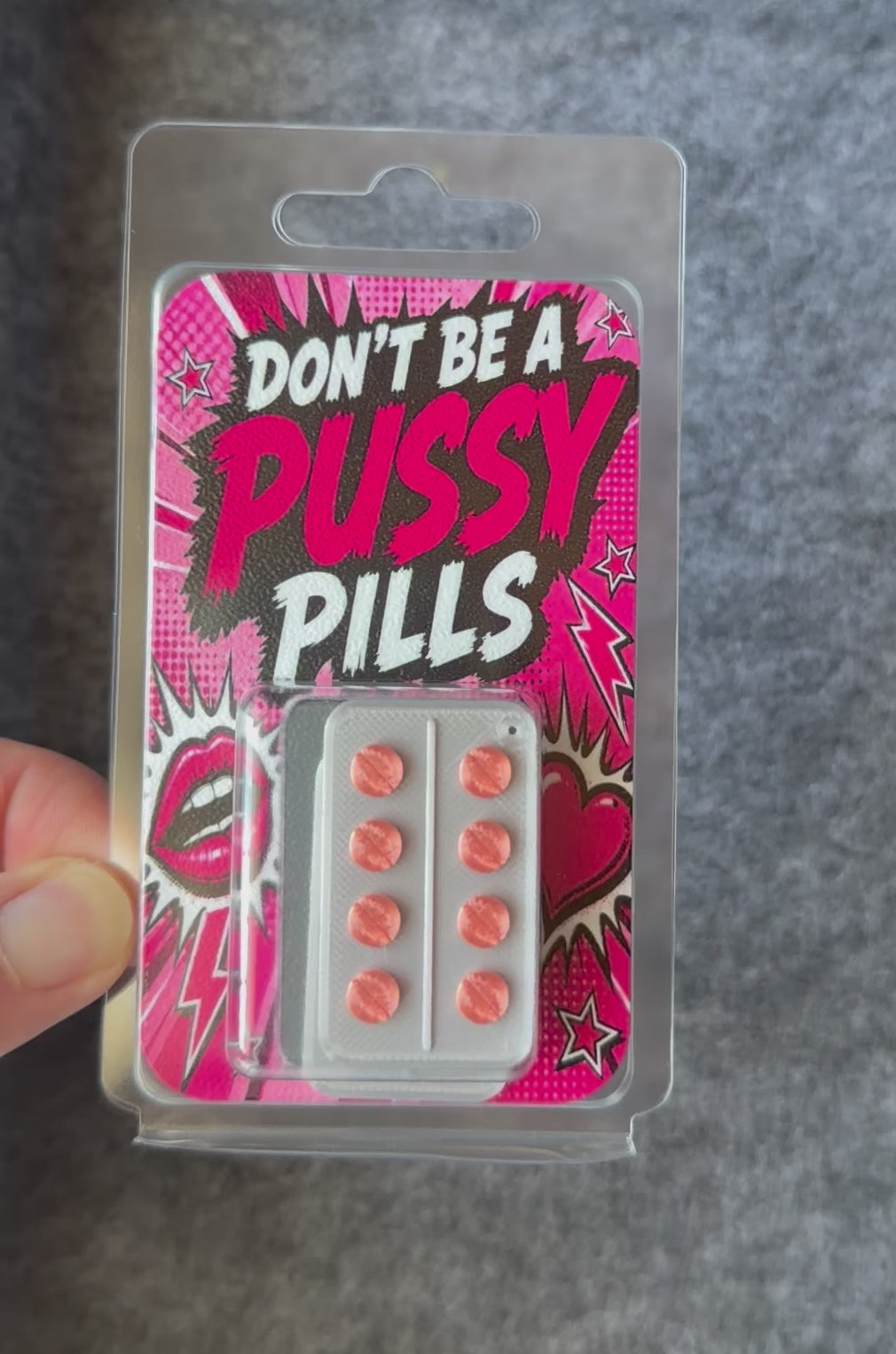 Don't be a Pussy, Pillen joke article
